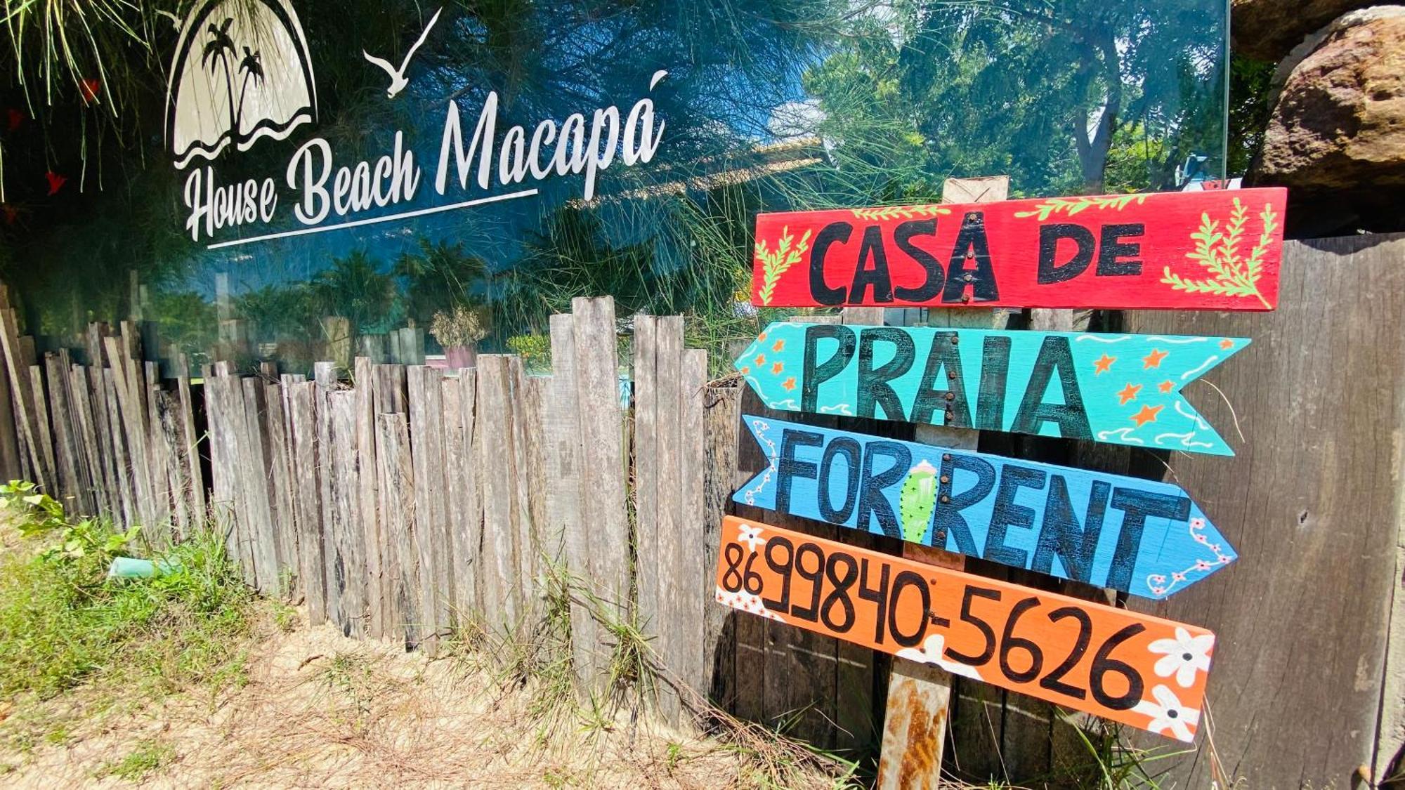 House Beach Macapa - Praia De Macapa Exterior foto